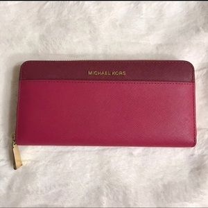 Michael Kors Saffiano Leather Wallet